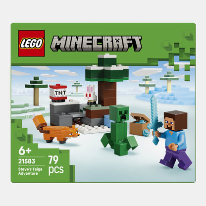 Lego Minecraft 21583 Steve'S Taiga Adventure