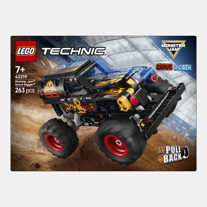 Lego Technic 42219 Monster Jam Grave Digger Fire And Ice