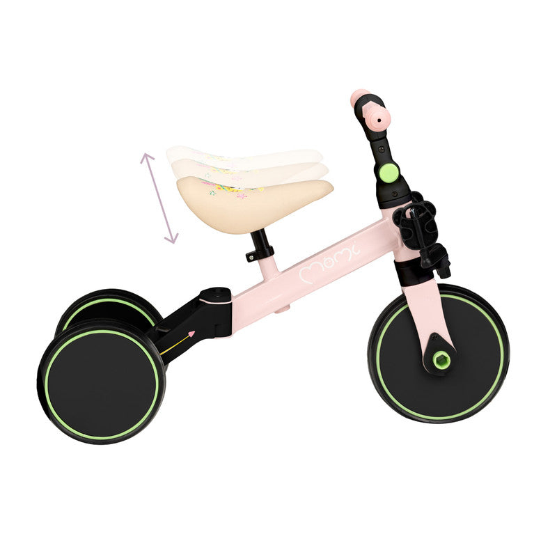 MoMi Loris 4 In 1 Ride-On Bike - Pink