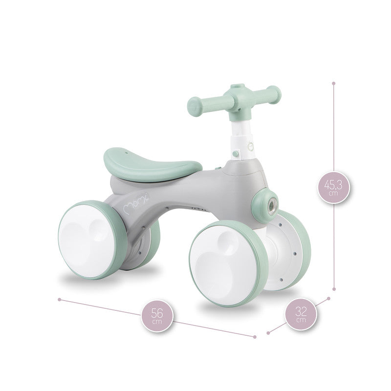 MoMi Tobis Ride-On Bike - Gray