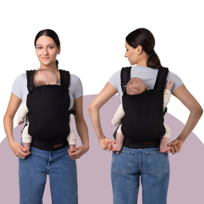 MoMi Collet Baby Carrier - Black