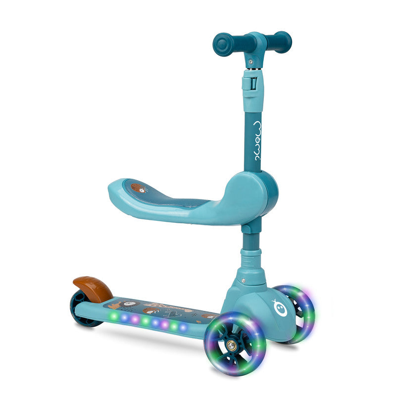 MoMi Kiuru Scooter And Ride-On - Blue