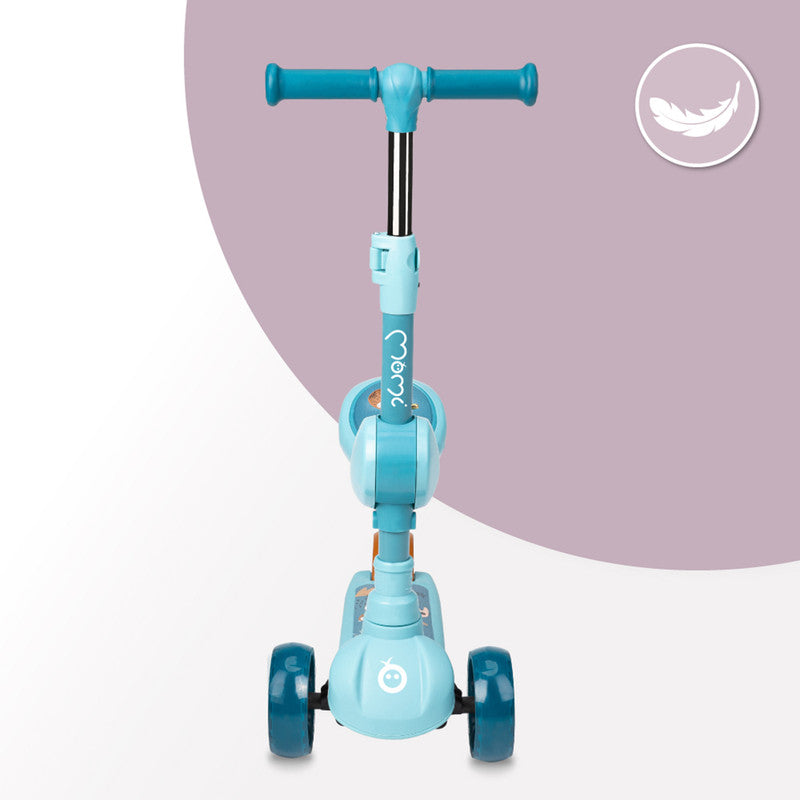 MoMi Kiuru Scooter And Ride-On - Blue