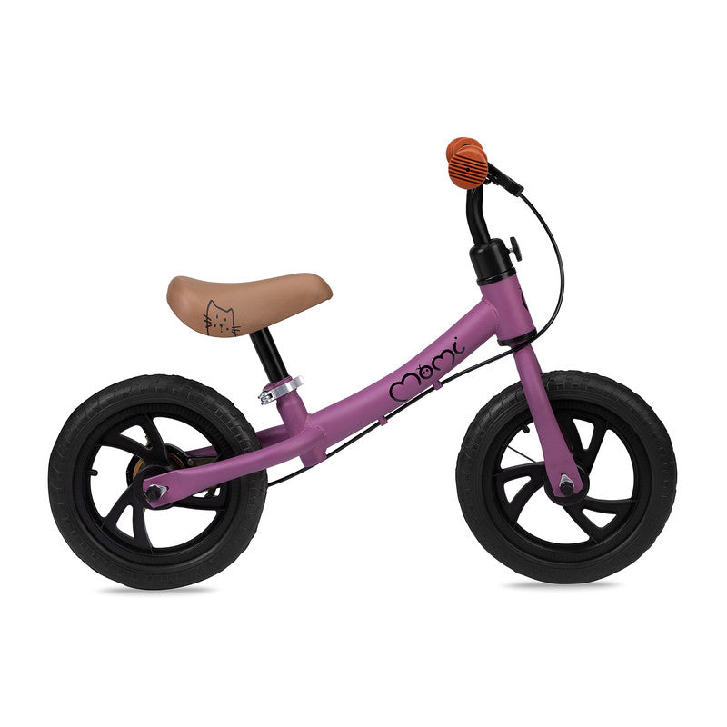 MoMi Breki Bicycle With Brake - Purple