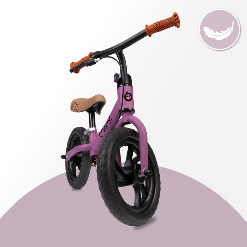 MoMi Breki Bicycle With Brake - Purple