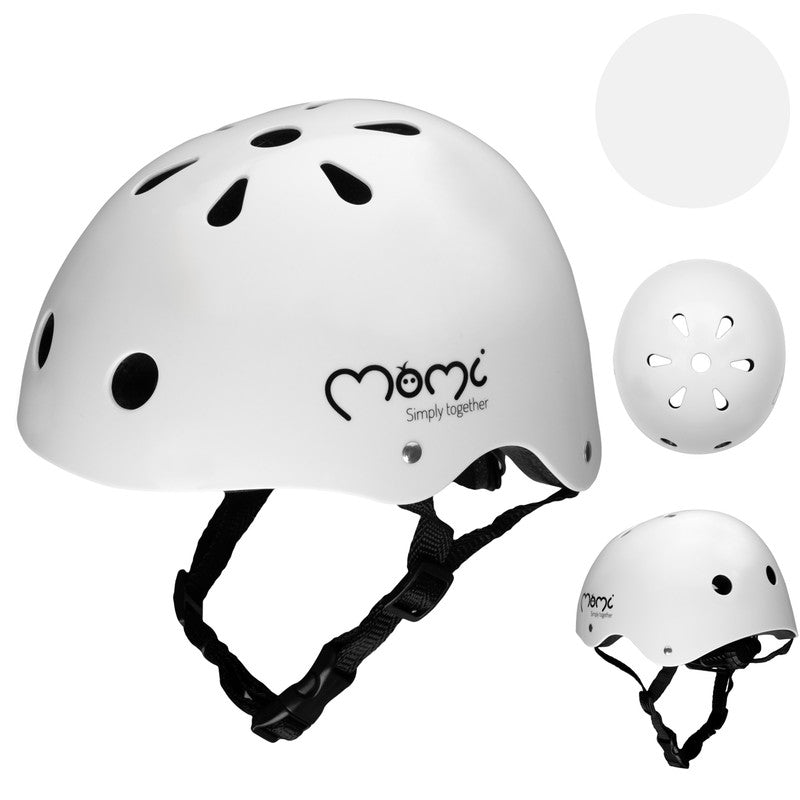 MoMi Mimi Helmet - Mat White