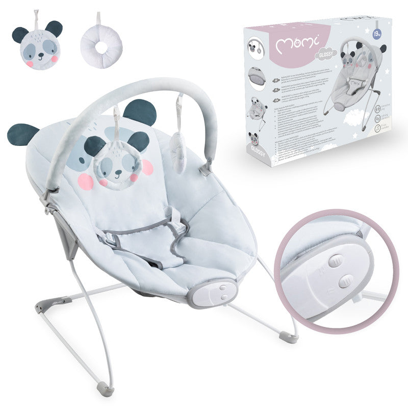 MoMi Glossy Panda Bouncer