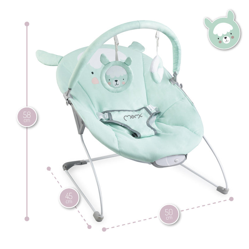 MoMi Glossy Lama Baby Bouncer