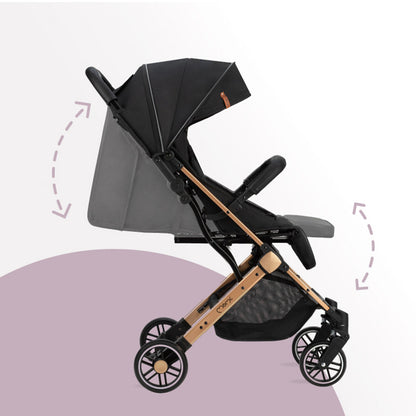 MoMi Estelle Stroller - Black