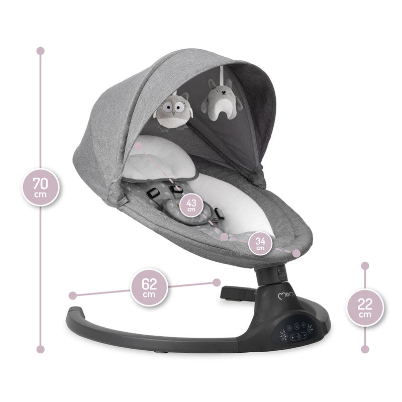 MoMi Kenani Bouncer - Dark Grey