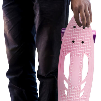 MoMi Qkids Galaxy Skateboard - Pink
