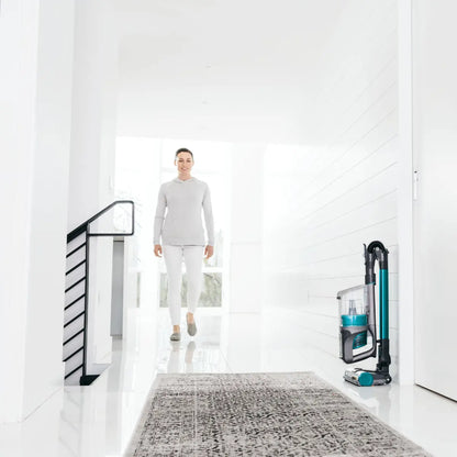 Shark Anti Hair Wrap Cordless Stick Vacuum Cleaner IZ102ME - Black/Peacock Blue