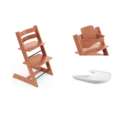 Stokke Tripp Trapp Chair Babyset Tray Bundle