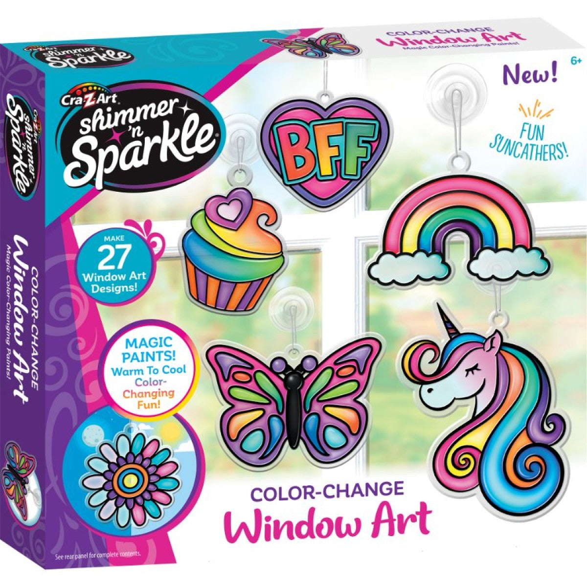 Shimmer N Sparkle - Colour Changing Window Art