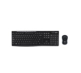 Logitech Wireless Combo MK270 With Keyboard And Mouse - Black