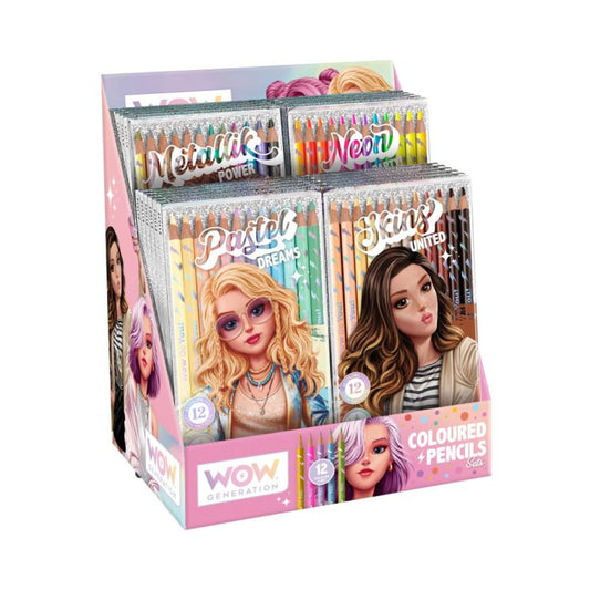 Wow Generation 12 Color Pencils Set – Assorted