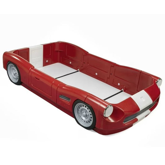 Step2 Roadster Toddler To Twin Inflatable Bed - Red