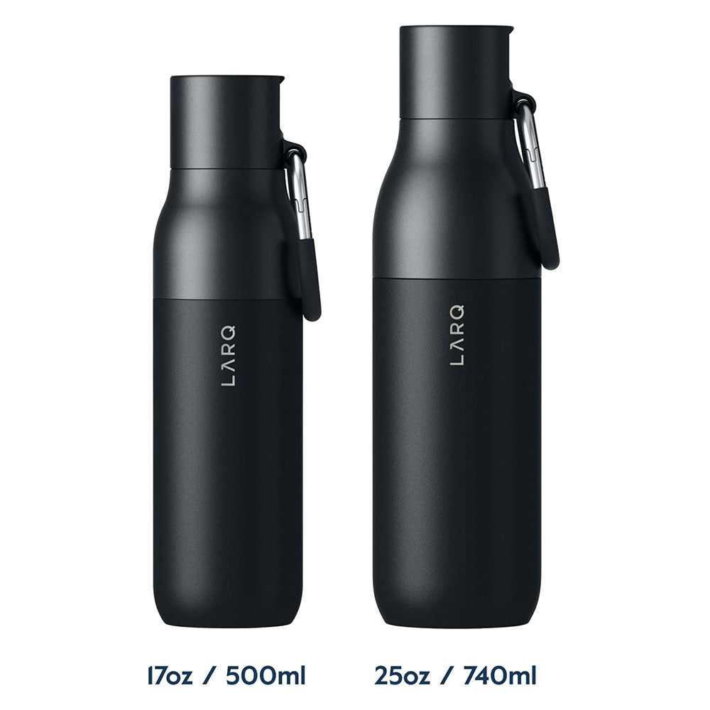 LARQ Bottle Flip Top Obsidian Black 500ml / 17oz