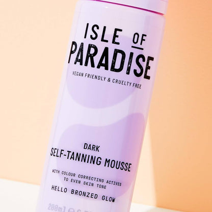 Isle of Paradise Self-Tanning Mousse - Dark 200ml