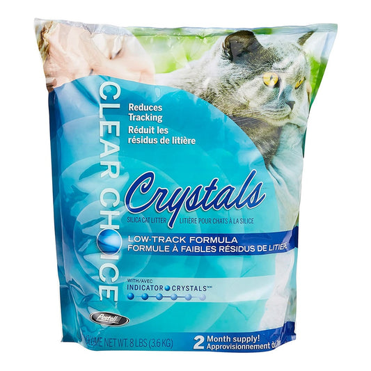 Clear Choice Silica Crystal Cat LItter 7.6L / 3.6kg