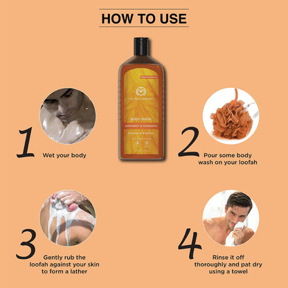 THE MAN COMPANY Bergamot & Mandarin Body Wash 200ml