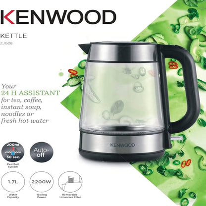 Kenwood 1.7L Glass Kettle