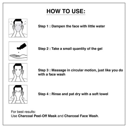 THE MAN COMPANY Charcol Cleansing Gel 100g