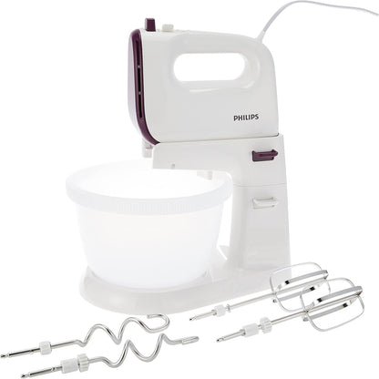 Philips Mixer - White/Purple - HR3745/11 - UAE Version