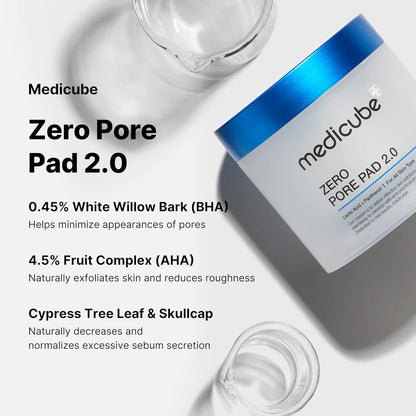 Medicube Zero Pore Pads 2.0 70 Pads