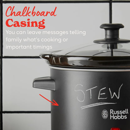 Russell Hobbs Chalkboard 3.5L Electric Slow Cooker