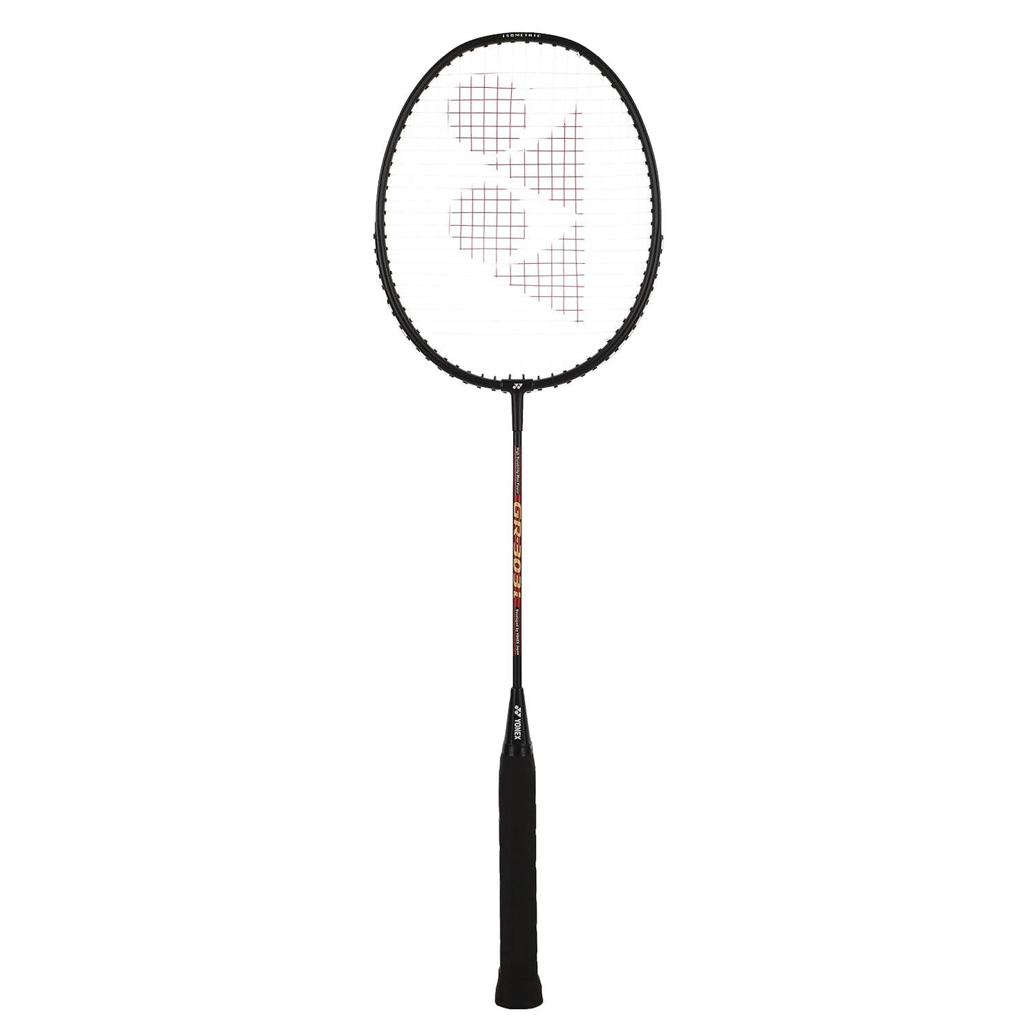Yonex Gr 303I Aluminium Badminton Racquet With Full Cover - Black