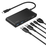 Belkin 5 Port USB-C Hub with Dual USB-A, USB-C & HDMI Port