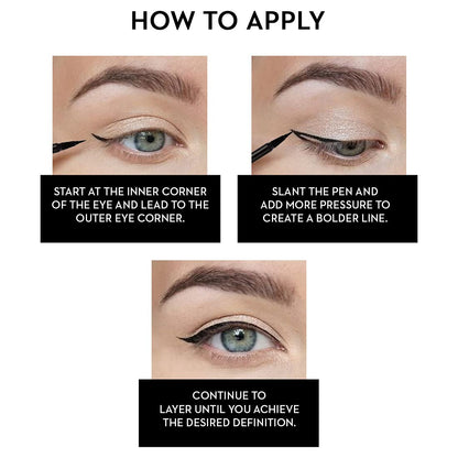 Sugar Arrested For Overstay Waterproof Eyeliner - 01 I'Ll Be Black