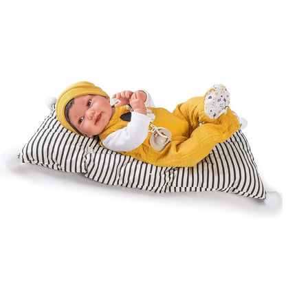 Antonio Juan Newborn Pipo Doll with Cushion - 42cm