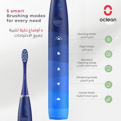 Oclean Flow Sonic Electric Toothbrush - Blue