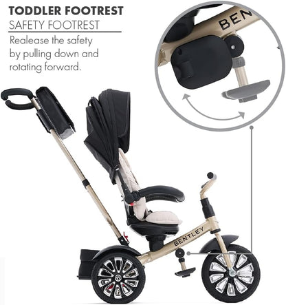 Bentley Mulliner 6-in-1 Baby Tricycle And Stroller