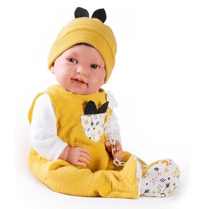 Antonio Juan Newborn Pipo Doll with Cushion - 42cm