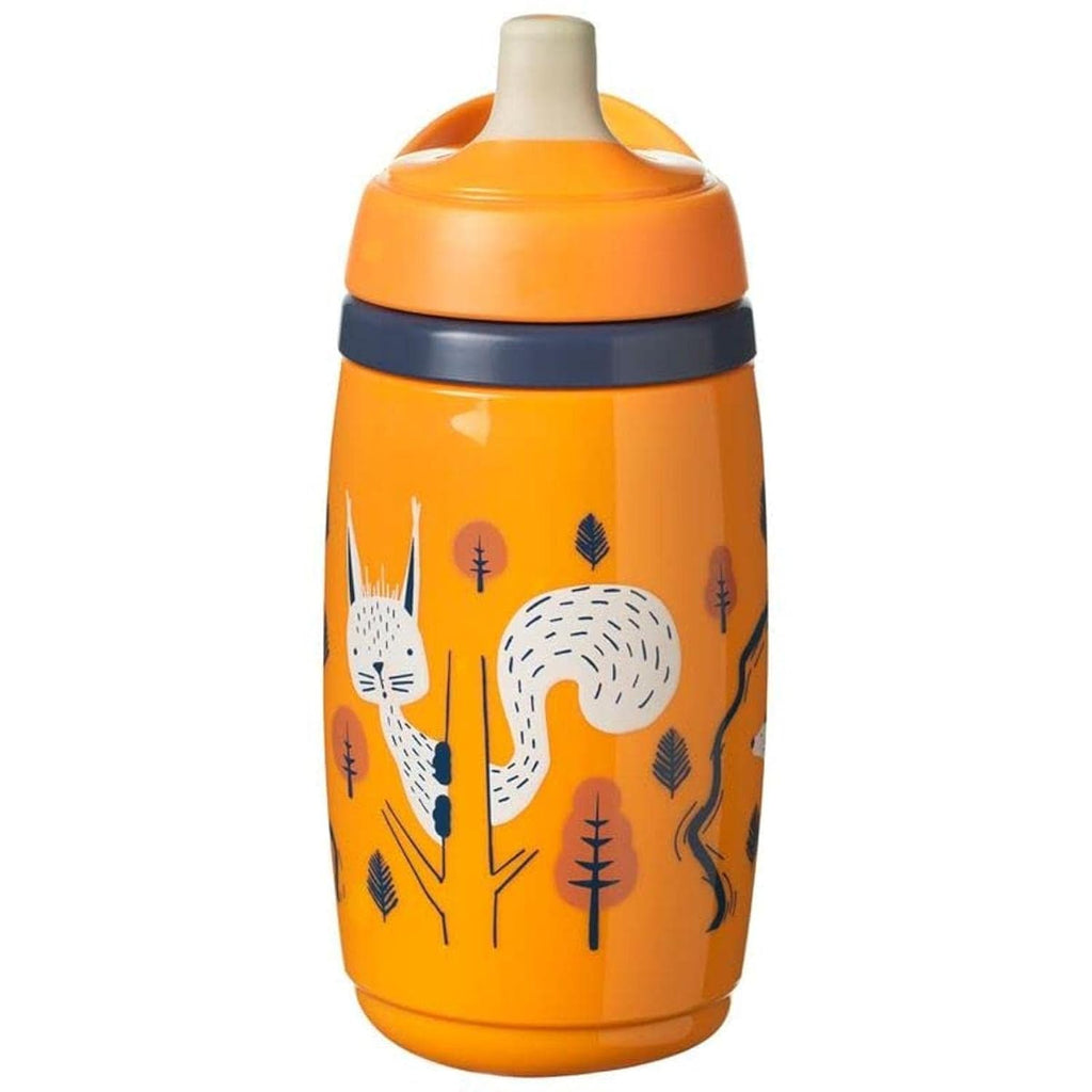 Tommee Tippee - Insulated Sportee Water Bottle Leak&Shake-Proof , 266ml│12m+ (Orange)