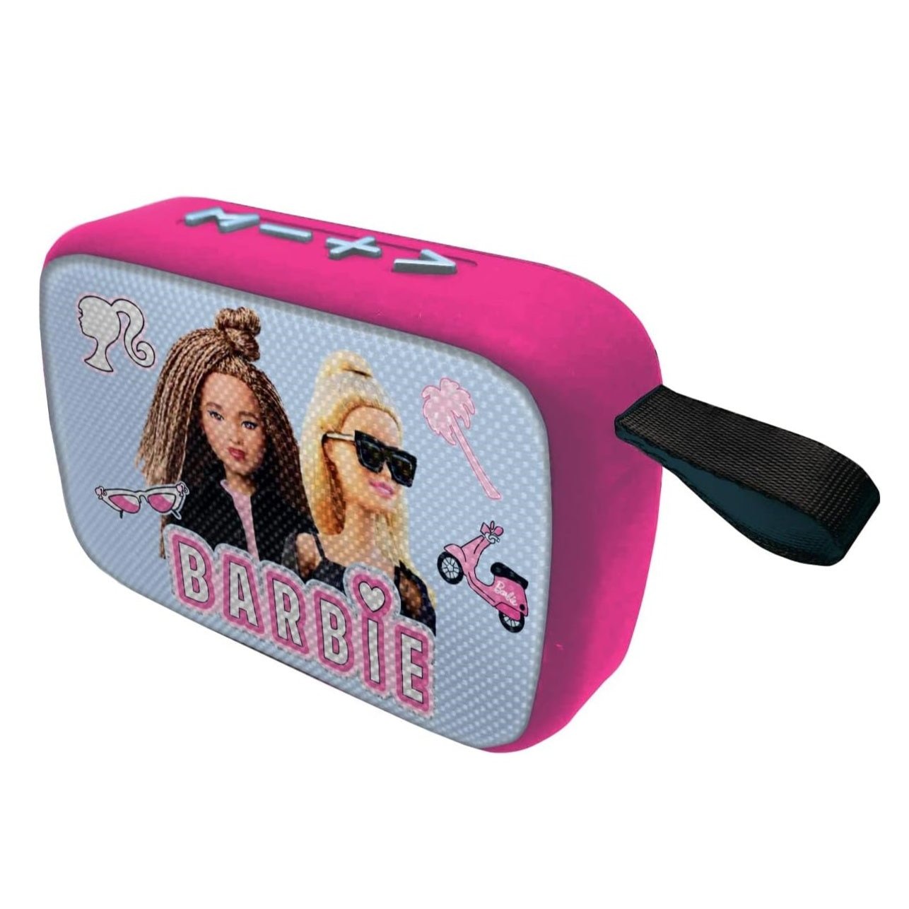 Lexibook - Barbie Bluetooth Portable Speaker With Fabric Finish