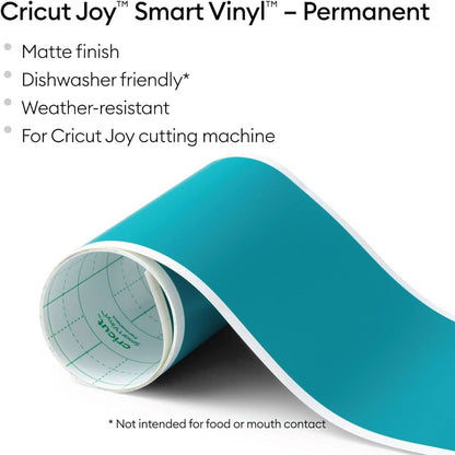 Cricut Joy Smart Vinyl Permanent - Aqua (Matte)