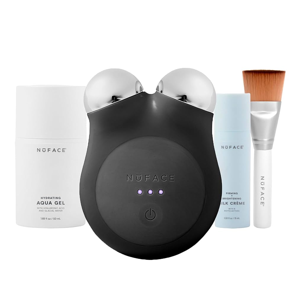 NuFACE Mini+ Starter Kit - Midnight Black