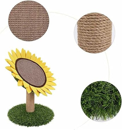 Catry Sunflower Sisal Scratching Post 30x45cm