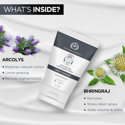 THE MAN COMPANY Anti Graying Hair And Beard Cream