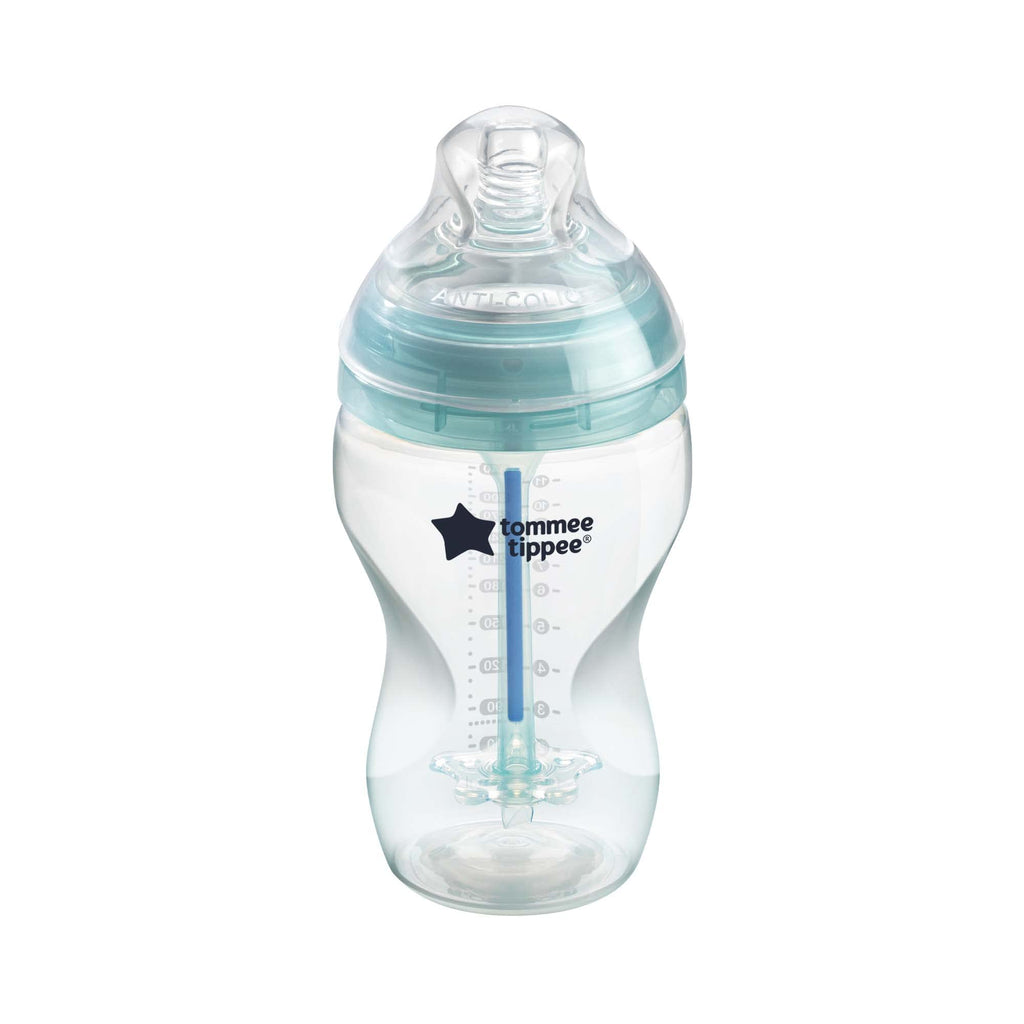 Tommee Tippee - Advanced Anti-Colic Feeding Bottle, 340ml x1 - Teal