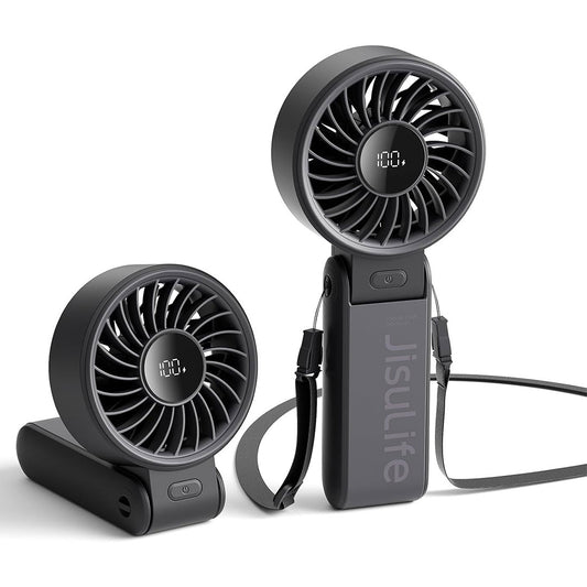 JISULIFE Handheld Fan Life7(3600) - Black