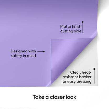 Cricut® Value Lilac Iron-On (12 in x 20 ft) - HTV Heat Transfer Vinyl