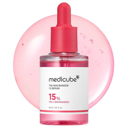Medicube Txa+Niacinamide 15% Glow Facial Serum For After Spot Care 30ml
