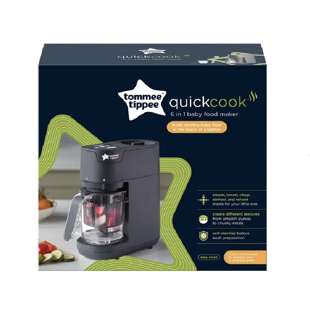 Tommee Tippee - 6 IN 1 BABY FOOD MAKER BLACK