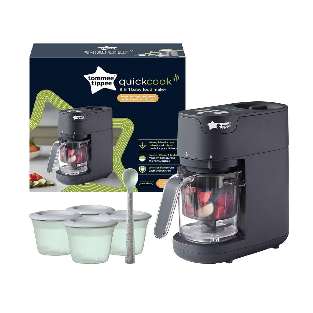 Tommee Tippee - 6 IN 1 BABY FOOD MAKER BLACK