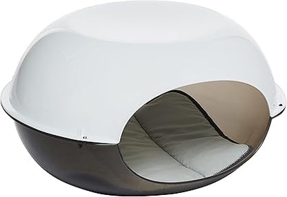 بيت قطط لونا ام بي بيرجامو ابيض